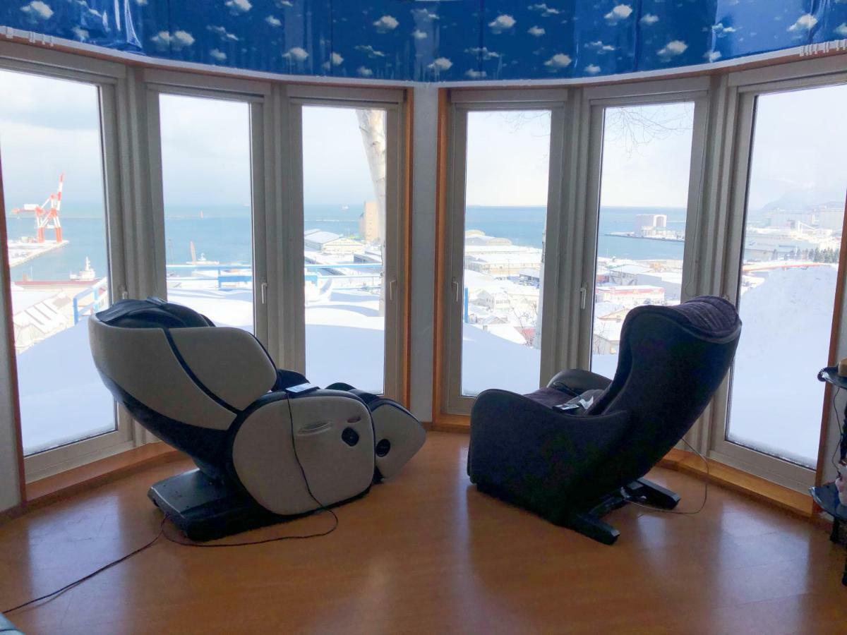 逸居&海音#200平方海景别墅#小樽步行街浪漫街附近#可以免费停放1台车#房间配有空调#暖气 المظهر الخارجي الصورة